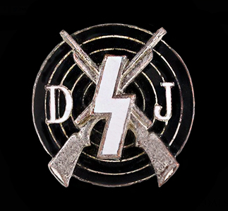 DJ shooting qualification badge
